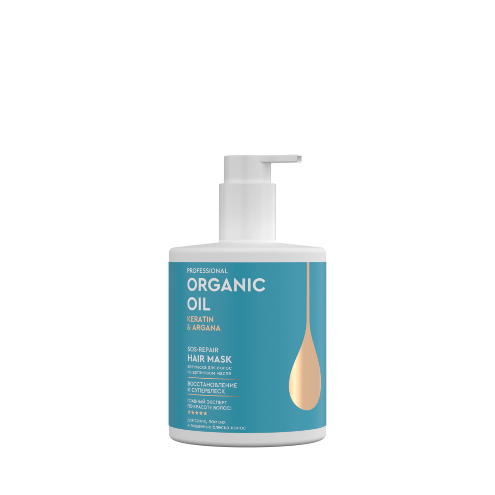 Изображение товара Professional organic oil sos-маска для волос 470 мл Изображение товара Professional organic oil sos-маска для волос 470 мл