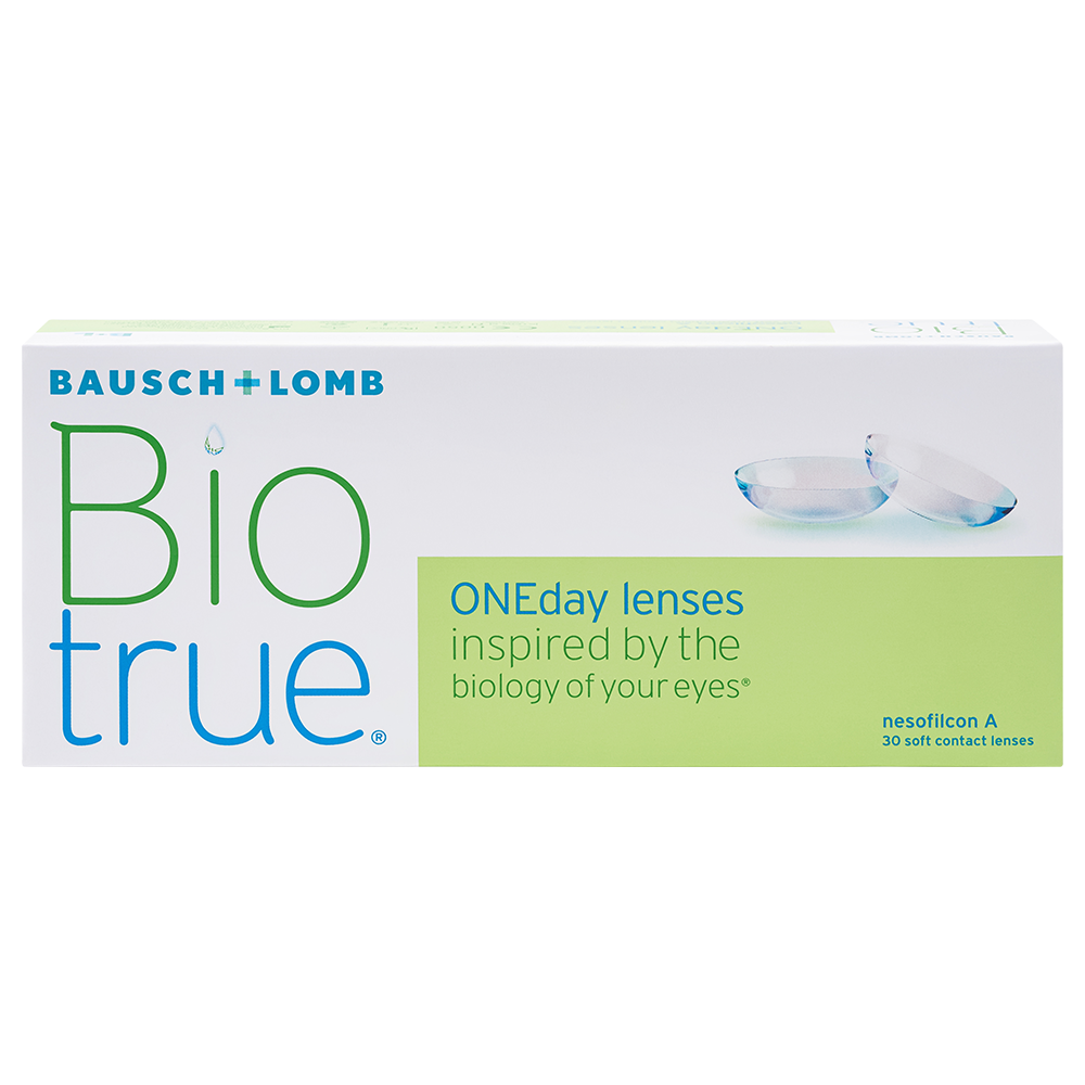 Изображение товара Однодневные контактные линзы Biotrue® ONEday, 30 шт, для чувствительных глаз, минимальный астигмати
