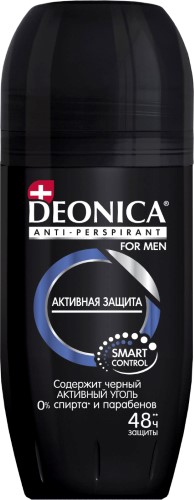 Изображение товара Deonica for men антиперспирант активная защита 50 мл ролик