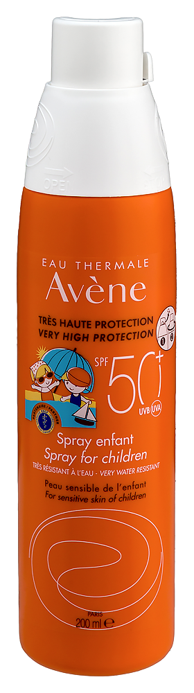 Изображение товара AVENE Детский солнцезащитный спрей SPF50+ для чувствительной кожи 200мл