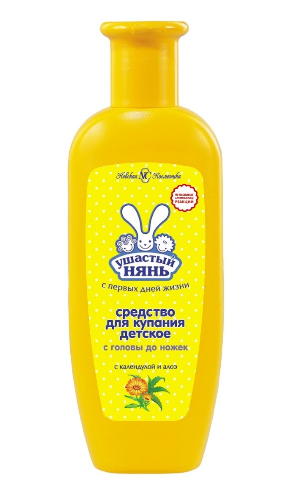 Изображение товара Ушастый нянь средство для купания детское с головы до ножек 250 мл