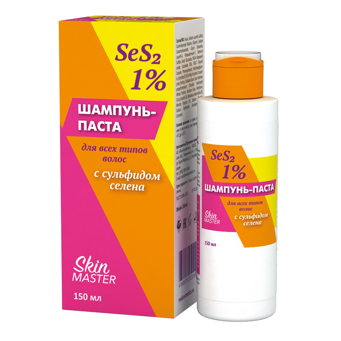 Изображение товара Скин Мастер шампунь-паста с сульфидом селена для всех типов волос 150 мл