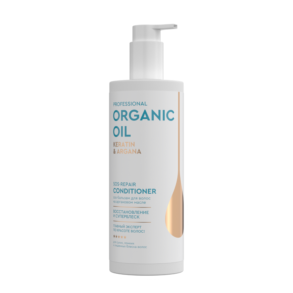 Изображение товара Professional organic oil sos-бальзам для волос 470 мл Изображение товара Professional organic oil sos-бальзам для волос 470 мл