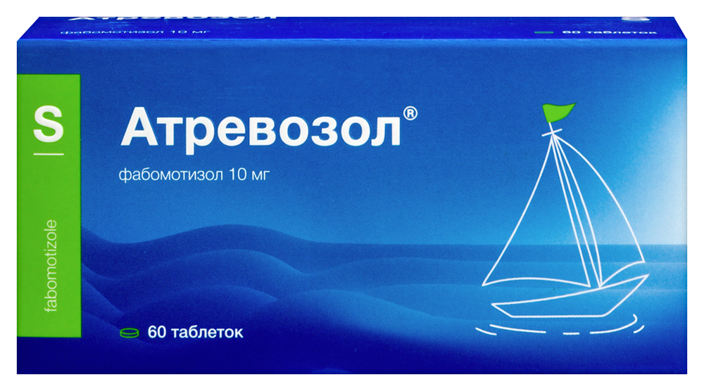 Изображение товара Атревозол 10 мг 60 таблеток для уменьшения тревоги и улучшения сна