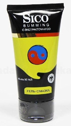 ГЕЛЬ-СМАЗКА SICO BUMMING АЛОЭ 50МЛ инструкция по применению