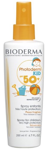 BIODERMA PHOTODERM KID СПРЕЙ SPF 50+ 200МЛ инструкция по применению