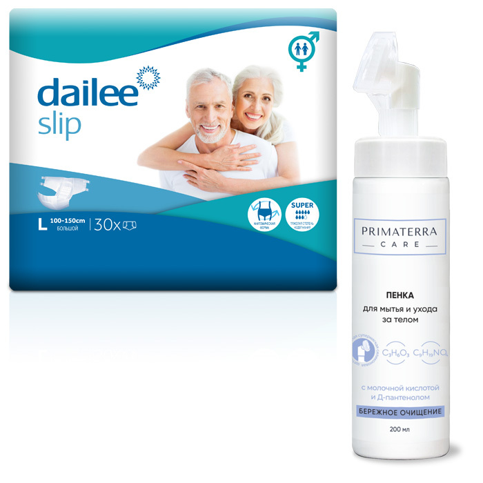 Изображение товара Набор Dailee Super L30 + Пенка Primaterra Care 200 мл