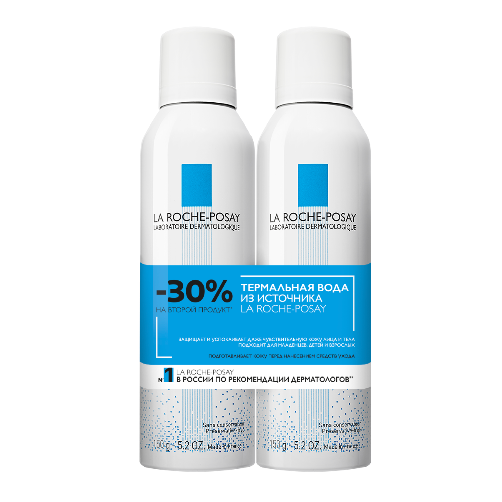 Изображение товара Термальная вода La Roche-Posay 150 мл, набор 2 шт для ухода за кожей