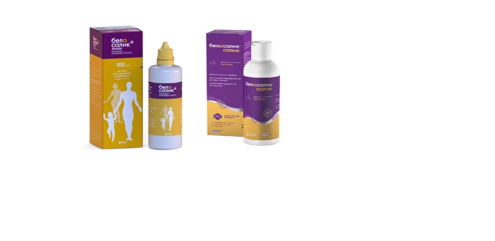 Изображение товара Набор БЕЛОСАЛИК ЛОСЬОН 100МЛ и БЕЛОСАЛИК САЛИК ШАМПУНЬ 100МЛ по специальной цене