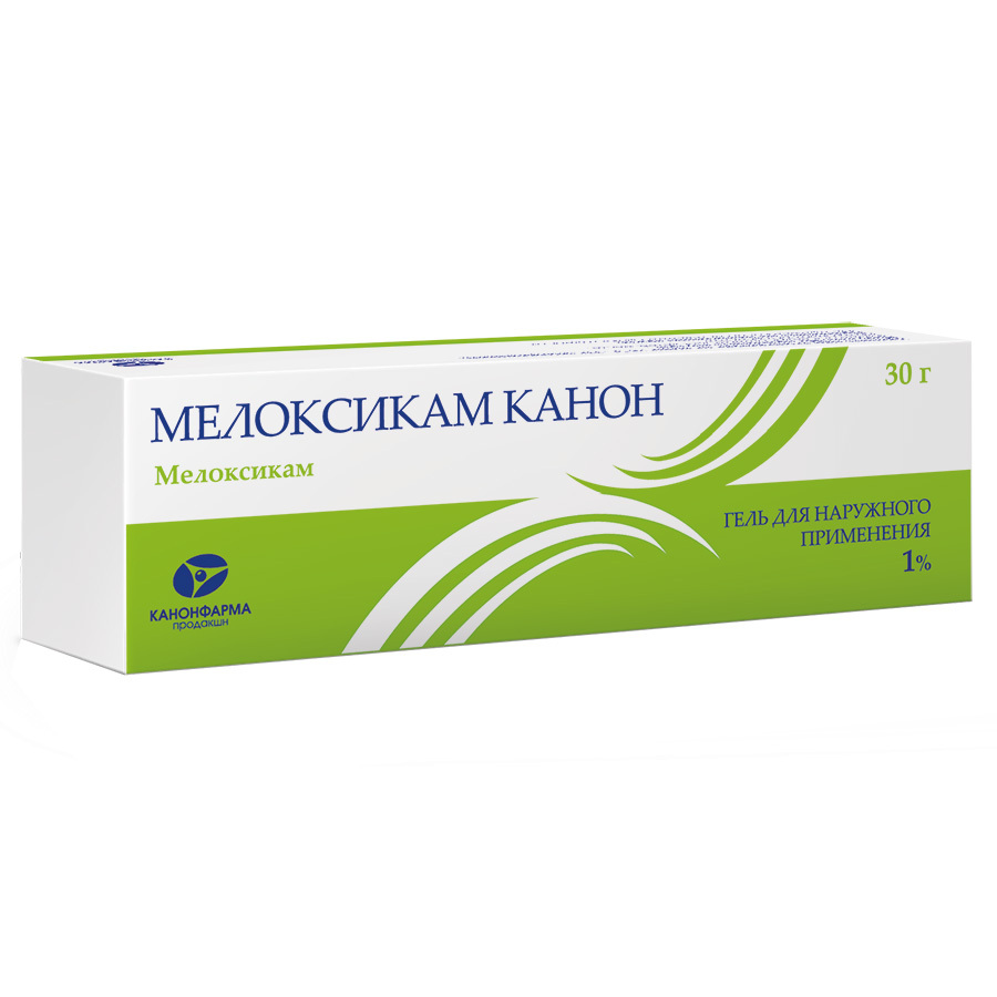 Изображение товара Мелоксикам канон 1% гель для наружного применения 30 г - снижение боли и воспаления