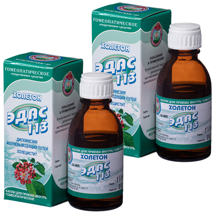 Изображение товара Набор ЭДАС-113 Холетон со скидкой 30% на вторую упаковку