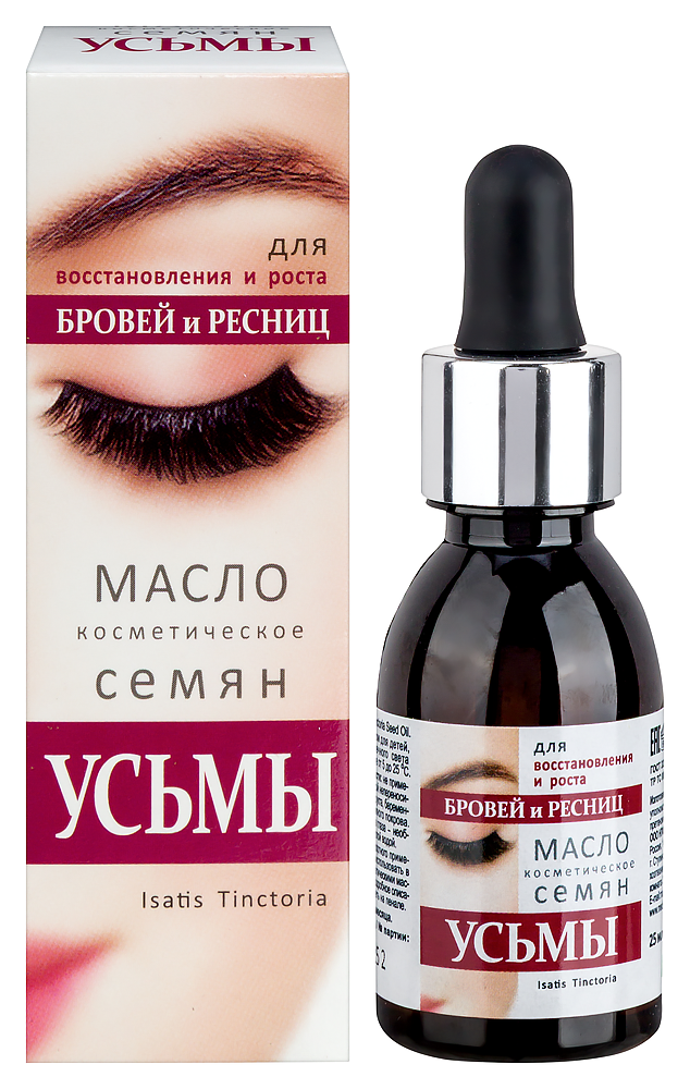 Изображение товара Масло семян усьмы для бровей и ресниц 25 мл натуральное средство