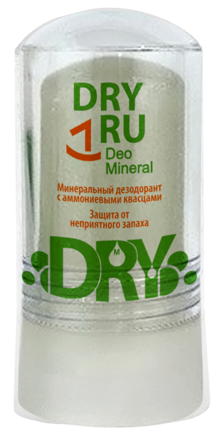 Изображение товара Dry ru deo mineral минеральный дезодорант для всех типов кожи 60 гр