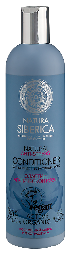 Изображение товара Бальзам для всех типов волос Natura Siberica 400 мл - anti-stress