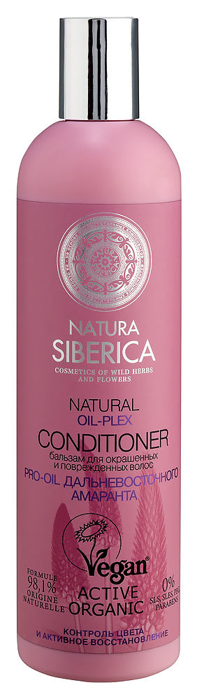 Изображение товара Natura Siberica Oil-Plex бальзам для окрашенных и поврежденных волос 400 мл