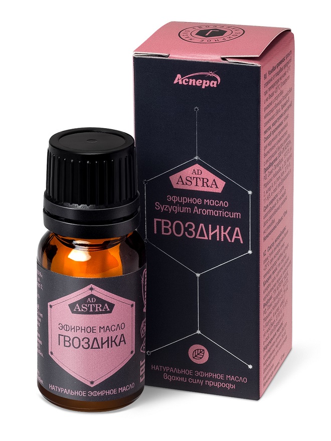 Изображение товара Аспера масло эфирное гвоздика 10 мл в индивидуальной упаковке