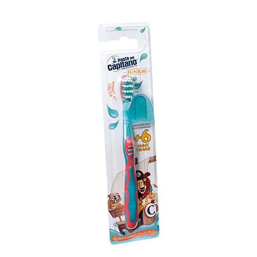 Изображение товара Pasta del capitano зубная щетка детская junior 6+ soft/мягкая