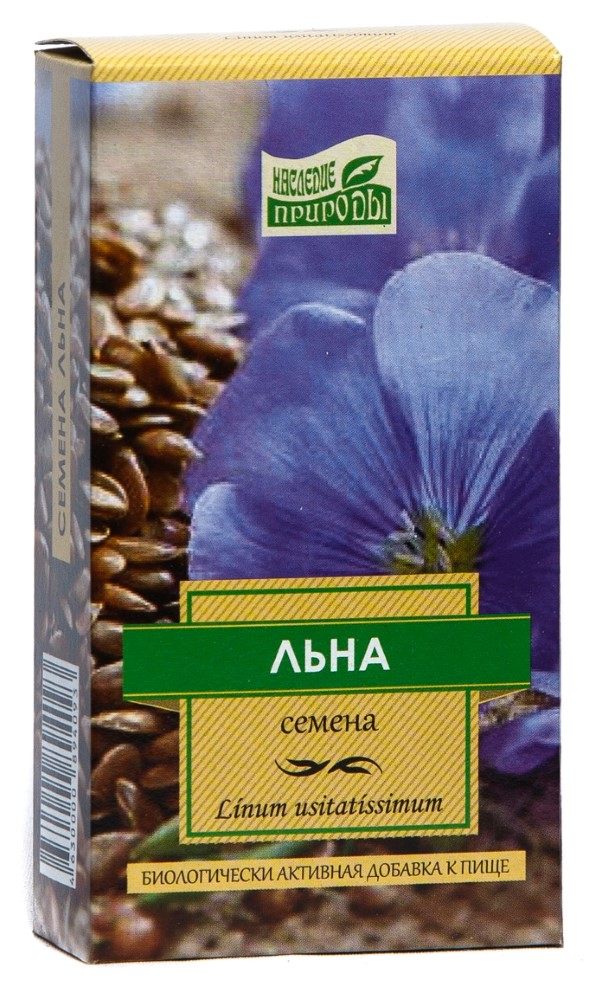 Изображение товара Семена льна 100 гр Наследие природы
