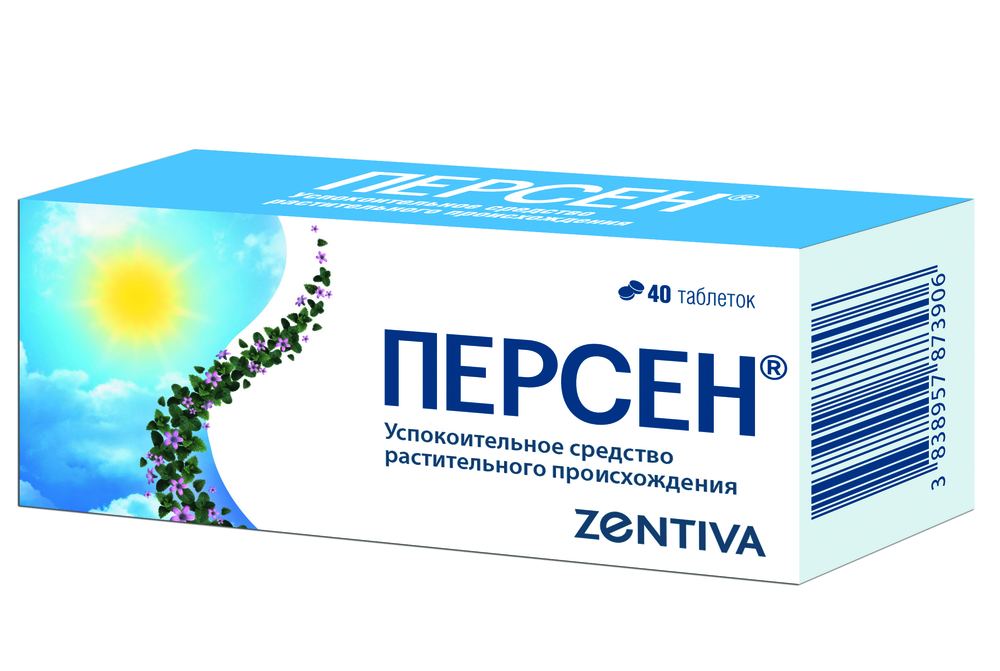 Персен 40 Шт. Таблетки, Покрытые Оболочкой - Цена 455.90 Руб.