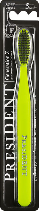 Изображение товара Зубная щетка President generation z для детей 12+ мягкая