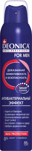 Изображение товара Deonica for men антиперспирант антибактериальный эффект 200 мл/аэрозоль
