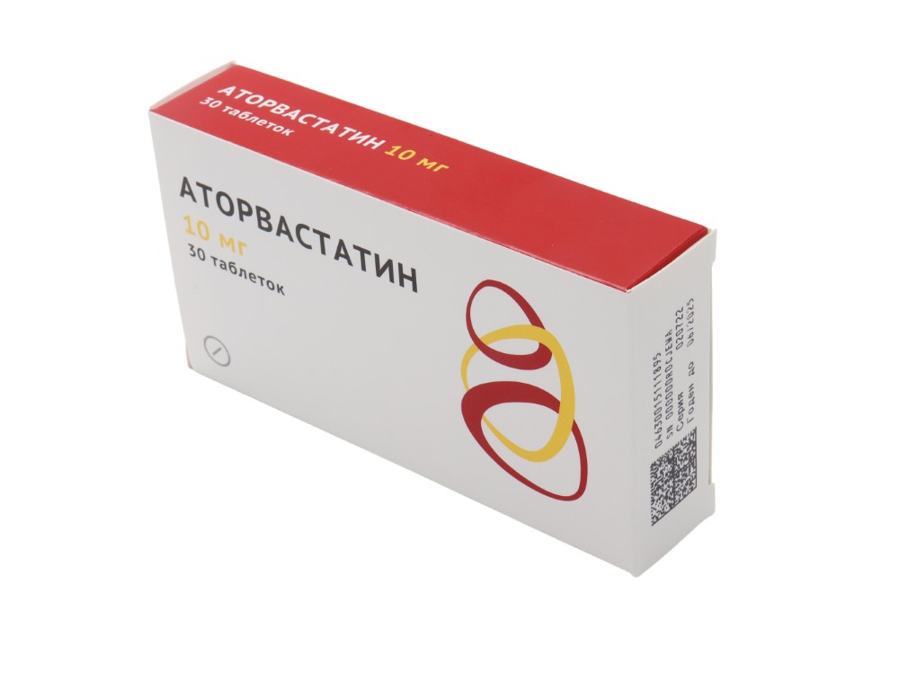 АТОРВАСТАТИН 0,01 N30 ТАБЛ П/ПЛЕН/ОБОЛОЧ/Э/ОЗОН ФАРМ/ инструкция по применению