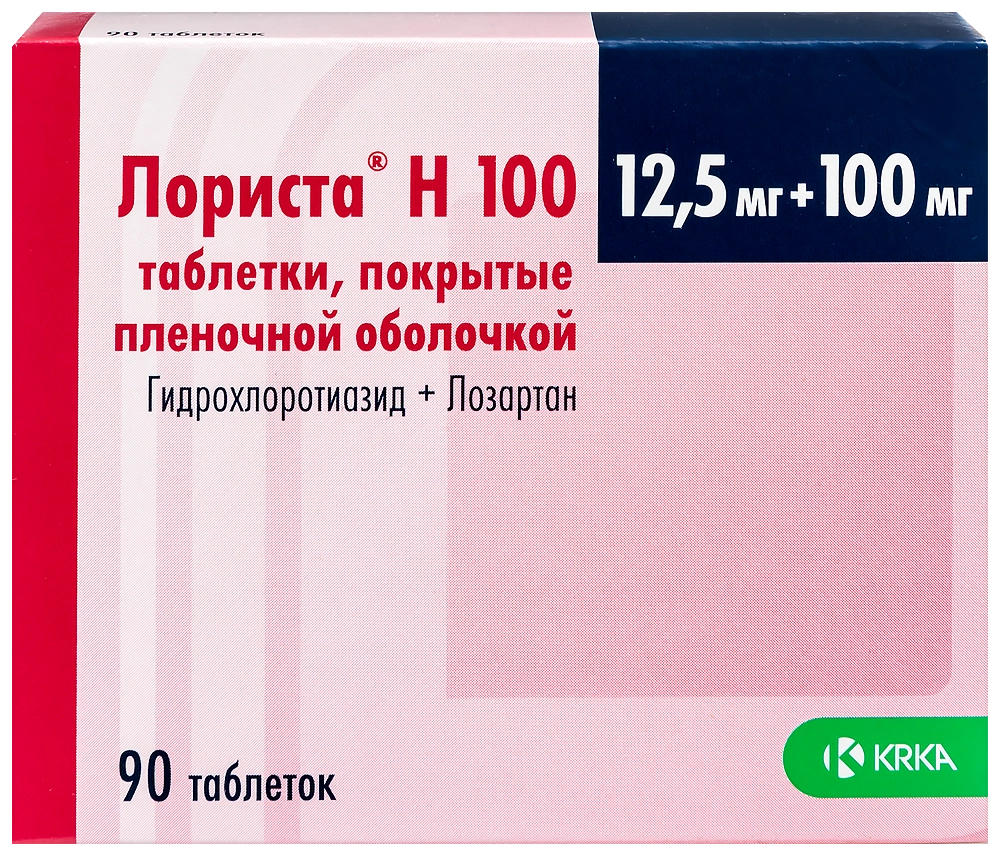 Лориста Н 100 цена в Беслане от 561.10 руб., купить Лориста Н 100 в Беслане  в интернет‐аптеке, заказать