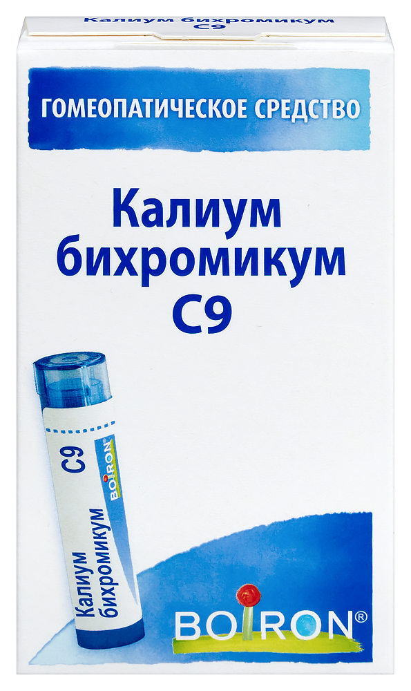 Изображение товара Калиум бихромикум 4 г гомеопатические гранулы минерально-химического происхождения