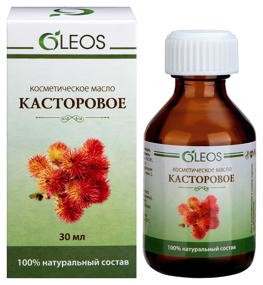 Oleos касторовое косметическое масло 30 мл инструкция по применению
