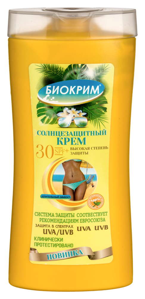 Изображение товара Биокрим солнцезащитный крем spf 30+ 200 мл