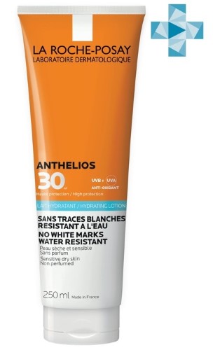LA ROCHE-POSAY ANTHELIOS МОЛОЧКО ДЛЯ ЛИЦА И ТЕЛА SPF 30 250МЛ инструкция по применению
