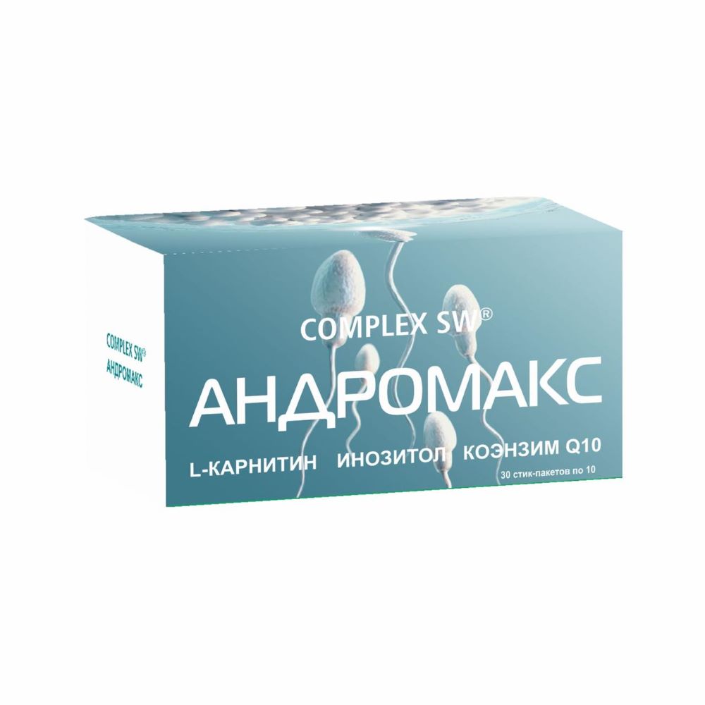 Изображение товара Complex sw андромакс порошок стик-пакет 10 гр 30 шт - укрепление иммунитета и энергия