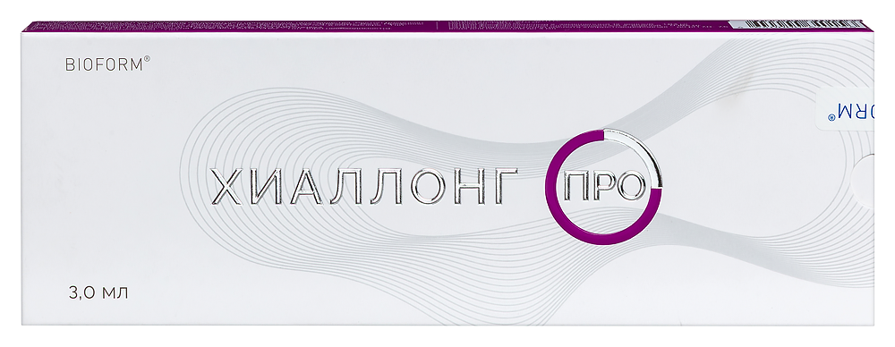 Изображение товара Хиаллонг про 3 мл - протез синовиальной жидкости для суставов