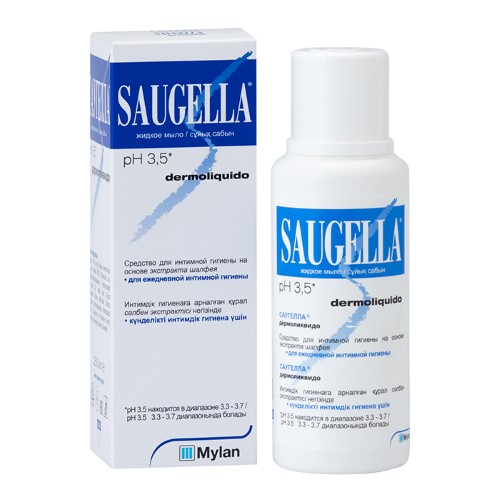 SAUGELLA DERMOLIQUIDO СРЕДСТВО ДЛЯ ИНТИМНОЙ ГИГИЕНЫ 250МЛ инструкция по применению