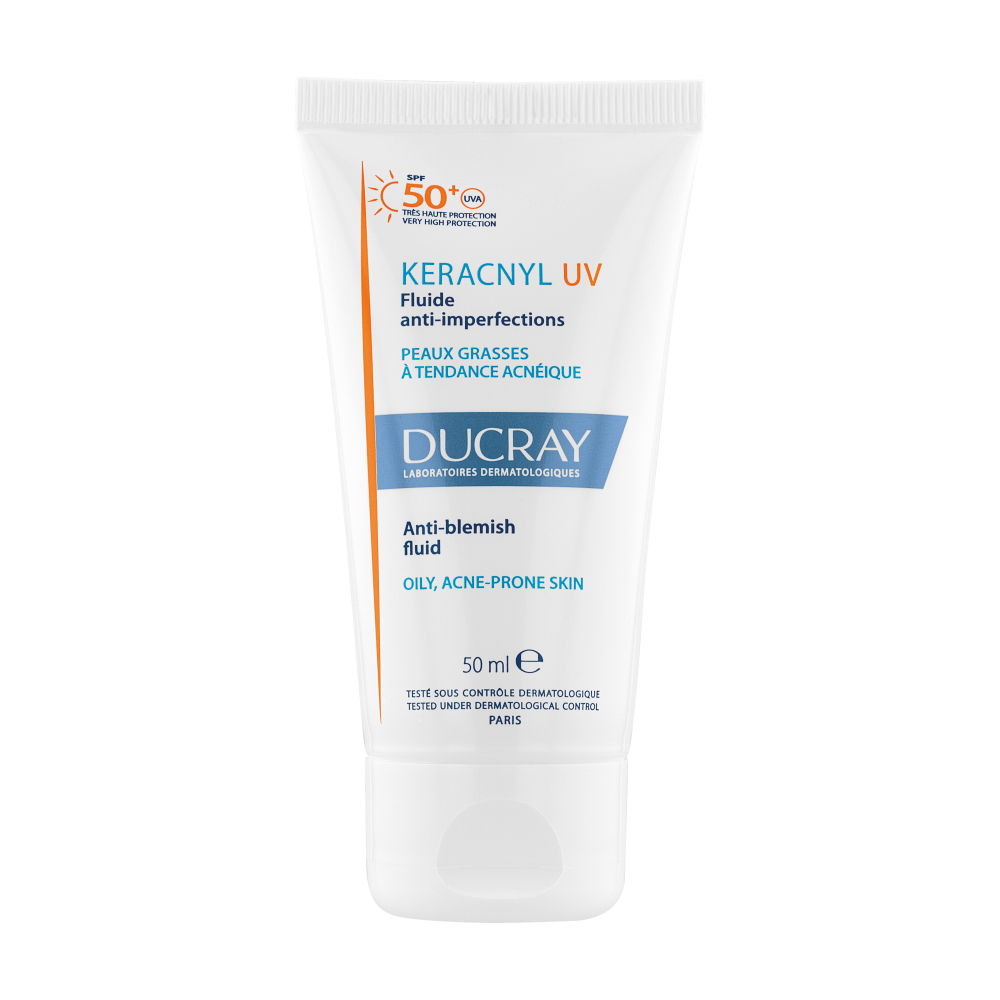 Изображение товара Ducray Keracnyl UV 50+ флюид для жирной кожи SPF50+ 50 мл