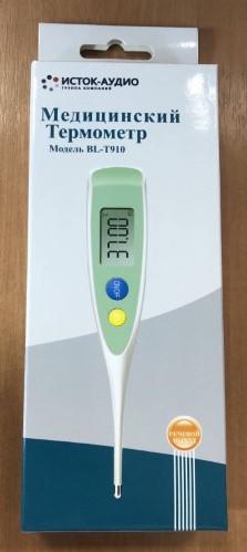 Изображение товара Медицинский термометр bl-t910 с речевым выходом для точных измерений Изображение товара Медицинский термометр bl-t910 с речевым выходом для точных измерений