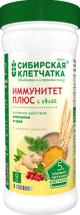 Изображение товара Сибирская клетчатка иммунитет плюс спец продукт диет пит 300 гр