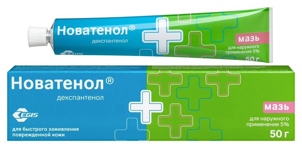 Изображение товара Новатенол 5% мазь для наружного применения 50 гр