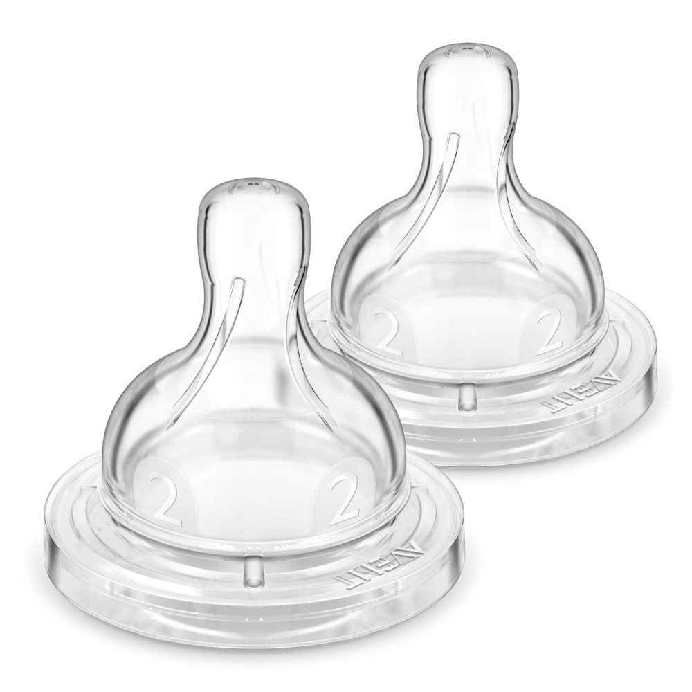 Изображение товара Avent соска поток медленный Anti-Colic 1+ 2 шт. SCY762/02