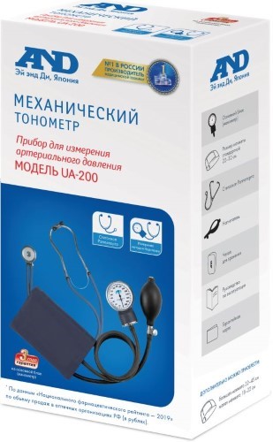 Изображение товара Механический тонометр UA-200 для измерения давления и пульса