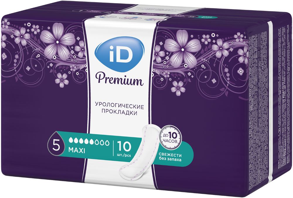 Изображение товара ID premium прокладки урологические размер maxi 10 шт.
