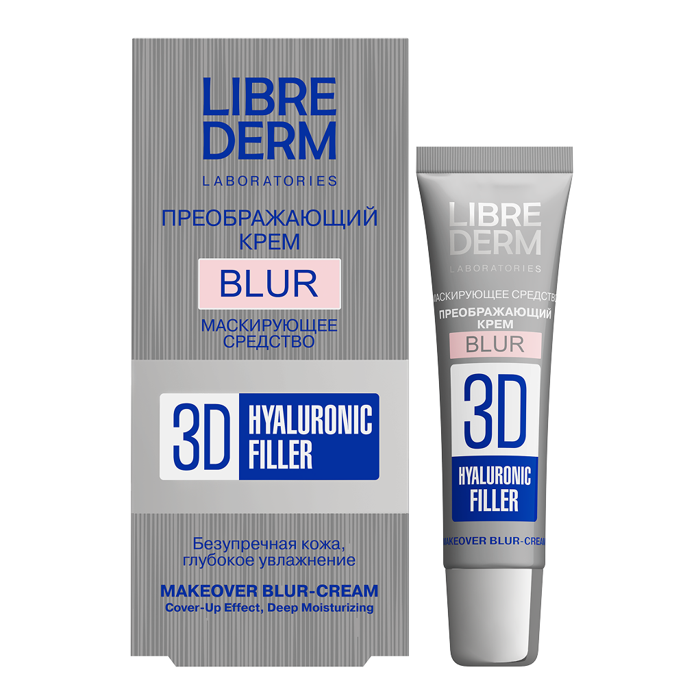 Изображение товара Librederm 3D гиалуроновый филлер преображающий крем-blur 15 мл Изображение товара Librederm 3D гиалуроновый филлер преображающий крем-blur 15 мл