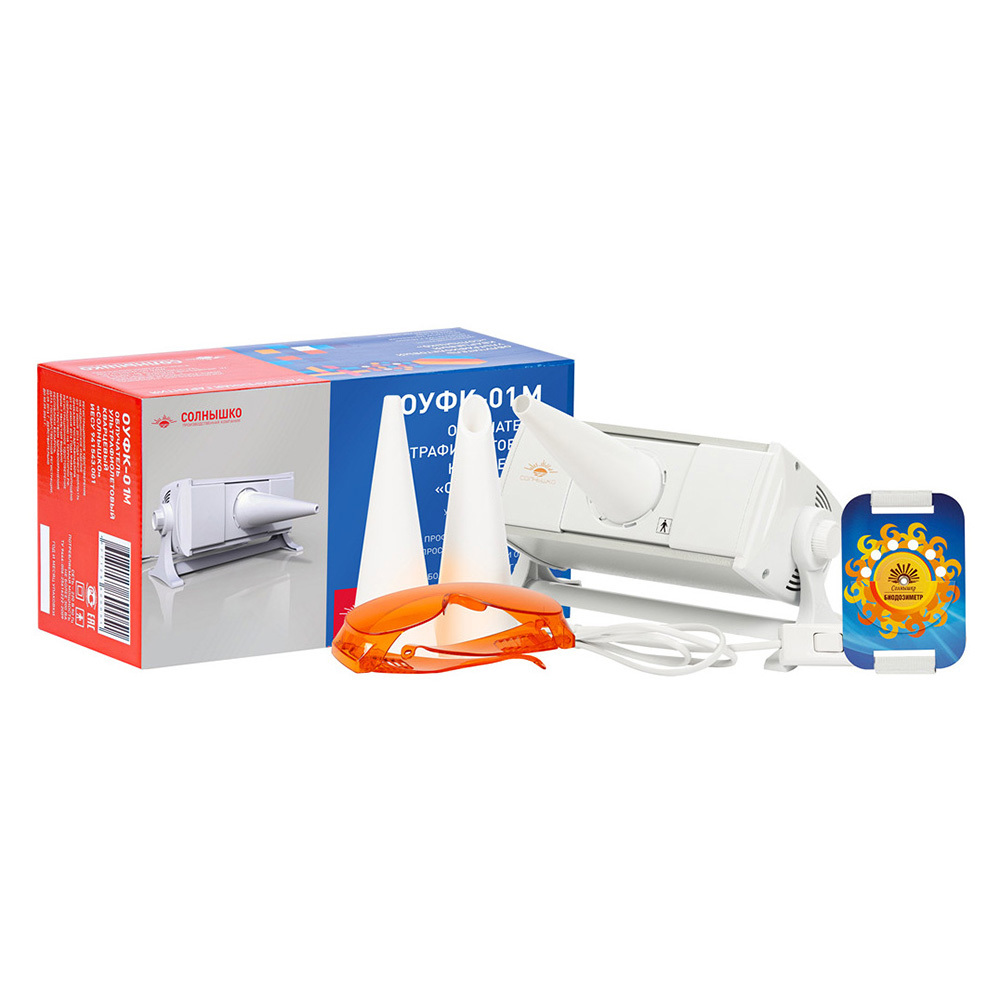 Изображение товара Ультрафиолетовый кварцевый облучатель Солнышко ОУФк-01М для лечения заболеваний