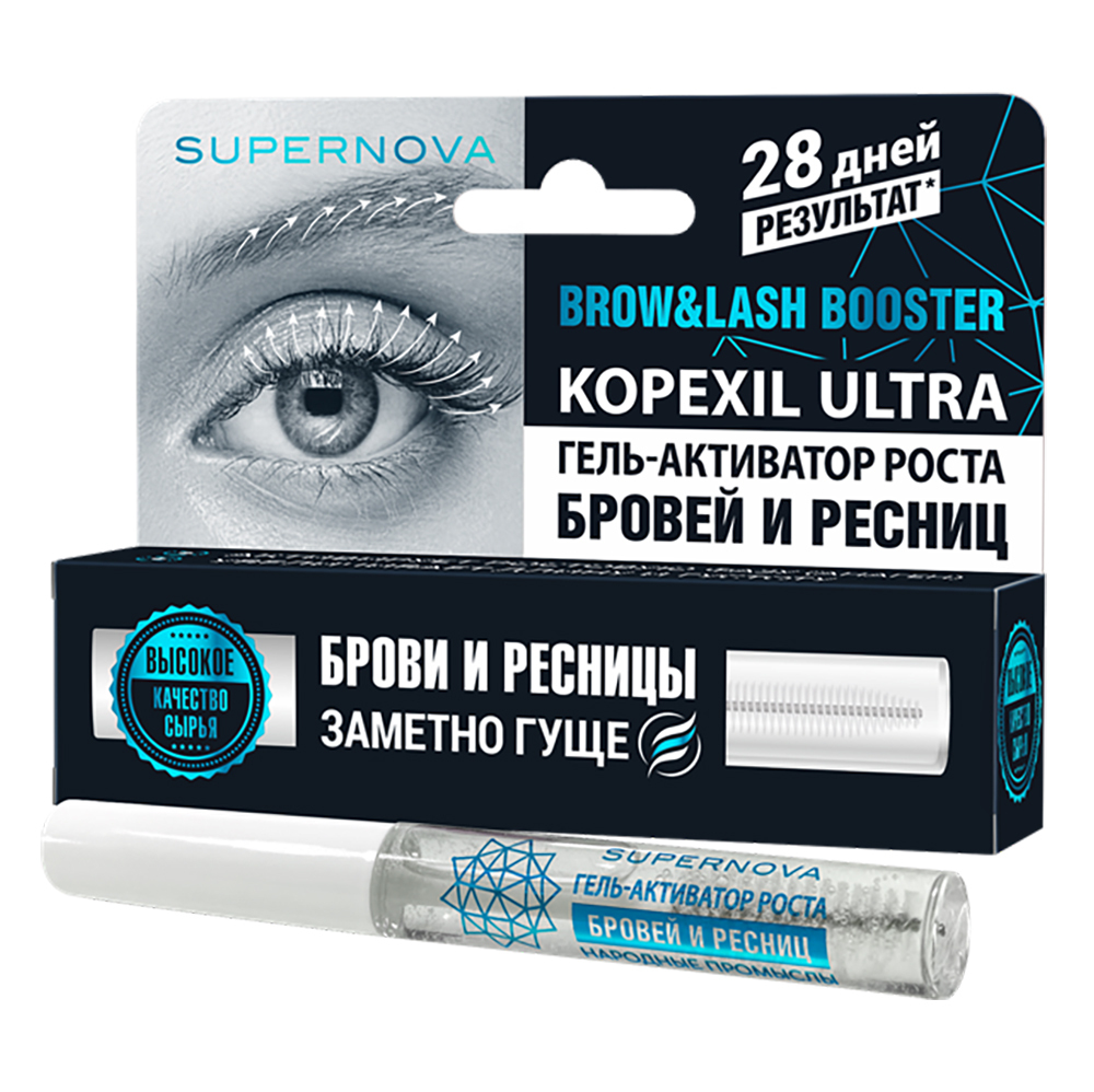 Изображение товара Supernova гель-активатор роста бровей и ресниц 7 мл для густоты