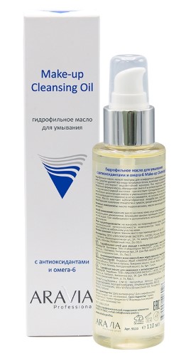 Изображение товара Aravia professional масло гидрофильное для умывания с антиоксидантами и омега-6 110 мл