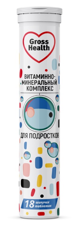 Изображение товара Gross health витаминно-минеральный комплекс для подростков 18 шт.