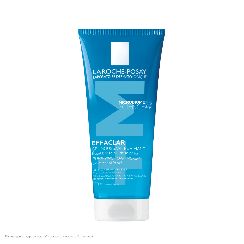 Изображение товара Effaclar Gel пенящийся гель для жирной чувствительной кожи 200 мл La Roche-Posay
