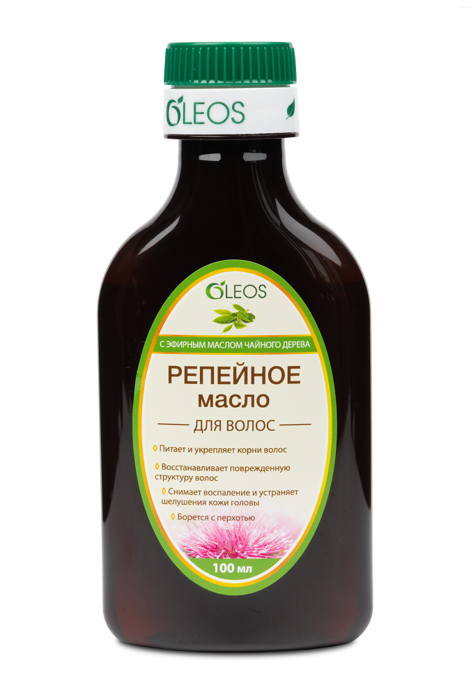 Изображение товара Oleos масло репейное с эфирным маслом чайного дерева 100 мл