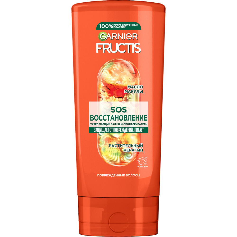 Изображение товара Garnier Fructis SOS восстановление укрепляющий бальзам 200 мл для поврежденных волос