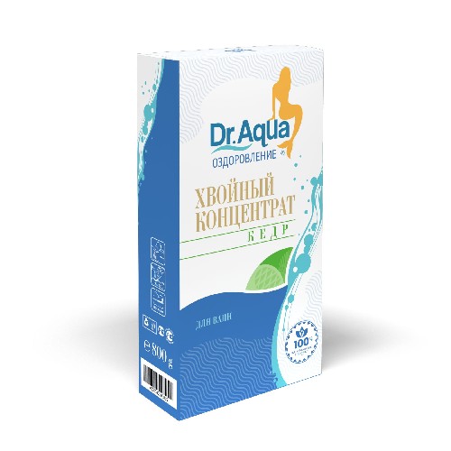 Изображение товара Dr aqua хвойный концентрат кедр 800 гр
